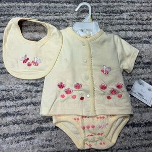 4 piece baby girl outfit